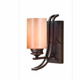Golden Lighting 1051 - BA1 SBZ Hidalgo 1 Light Wall Sconce, Sovereign Bronze Finish - Eva Essentials