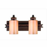 Golden Lighting 1051 - BA2 SBZ Hidalgo 2 Light Vanity, Sovereign Bronze Finish - Eva Essentials