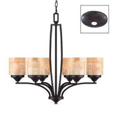 Golden Lighting 1220 - 6RT Empyreal 26 Inch Chandelier - Eva Essentials