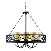 Golden Lighting 9018 - 5 Cercado 28 Inch Chandelier 9018 - 5COB - Eva Essentials