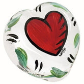 Kosta Boda Art Glass Hearts Paperweight Sculpture Ulrica Hydman Vallien 7090520 - Eva Essentials