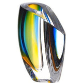 Kosta Boda Mirage Vase Blue Amber Small 7040704 - Eva Essentials