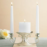 Lenox Opal Innocence Unity Candleholder Open Box - Eva Essentials
