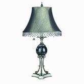 Lite Source C4182 Silver/Pewter Table Lamp from the Soho Collection - Eva Essentials