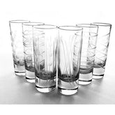 Luminarc Uptown Collection Cut Crystal Vodka Shot Assorted Glasses - Eva Essentials