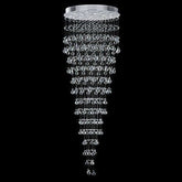 Nulco 248 - 80 - 03 Chrome with 30 Percent Lead Crystal Sonata Crystal Sixteen Light Down Lighting Chand - Eva Essentials