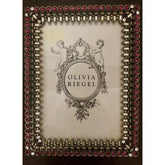 Olivia Riegel Ruby & Silver Swarowski 5x7 - Eva Essentials