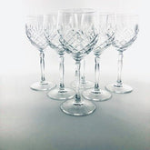 Oxford Crystal Goblet Glasses Set of 6 - Eva Essentials