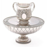 Pearl Water Nickel Plated Mayim Achronim Handwash Cup - Eva Essentials