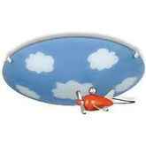 Philips 30110 1 Light Fluorescent Flush Mount Ceiling Fixture Kidsplace - Eva Essentials