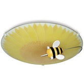 Philips 30111/55/48 KidsPlace Floral and Bumble Bee Ceiling Light, Multi - colored - Eva Essentials