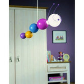 Philips 40093/55/48 KidsPlace Ruby the Caterpillar Pendant Light, Multi - colored - Eva Essentials