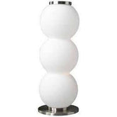 PLC 81810 - SN Snowman Table Lamp with Matte Opal Glass - Eva Essentials