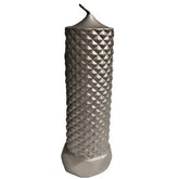 Point a La Ligne Honeycomb Silver Pillar Candle - Eva Essentials