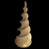 Point a La Ligne White & Gold Spiral Tree Candle - Eva Essentials