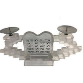 Retired Rare Haziza Lucite Ten Commandments Art Sculpture - Eva Essentials