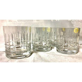 Rocks Alice Crystal Whyskey Glasses Set of 6 - Eva Essentials