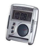 Seiko QHR008SLH Get up and Glow R - Wave Atomic Bedside Alarm Clock - Eva Essentials