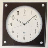 Seiko R - Wave Wall Clock QXR115BL - Eva Essentials