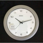 Seiko Wall Clock QXA137SL Grey - Eva Essentials