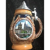 Vintage Beer Stein with Pewter Lid has Koln. Kleiber Rhein Germany Bavaria Cologne - Eva Essentials