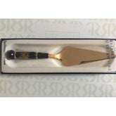 Weimer Porcelain and Gold Cake Server - Wellner Auer Bestecke Made in Germany Serveware - Eva Essentials