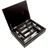 Yamazaki Flatware Bolo 65 Piece Stainless Steel Set for 12 - Eva Essentials