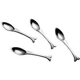 Yamazaki Gone Fishin' Dessert Spoons Set of 4 - Eva Essentials