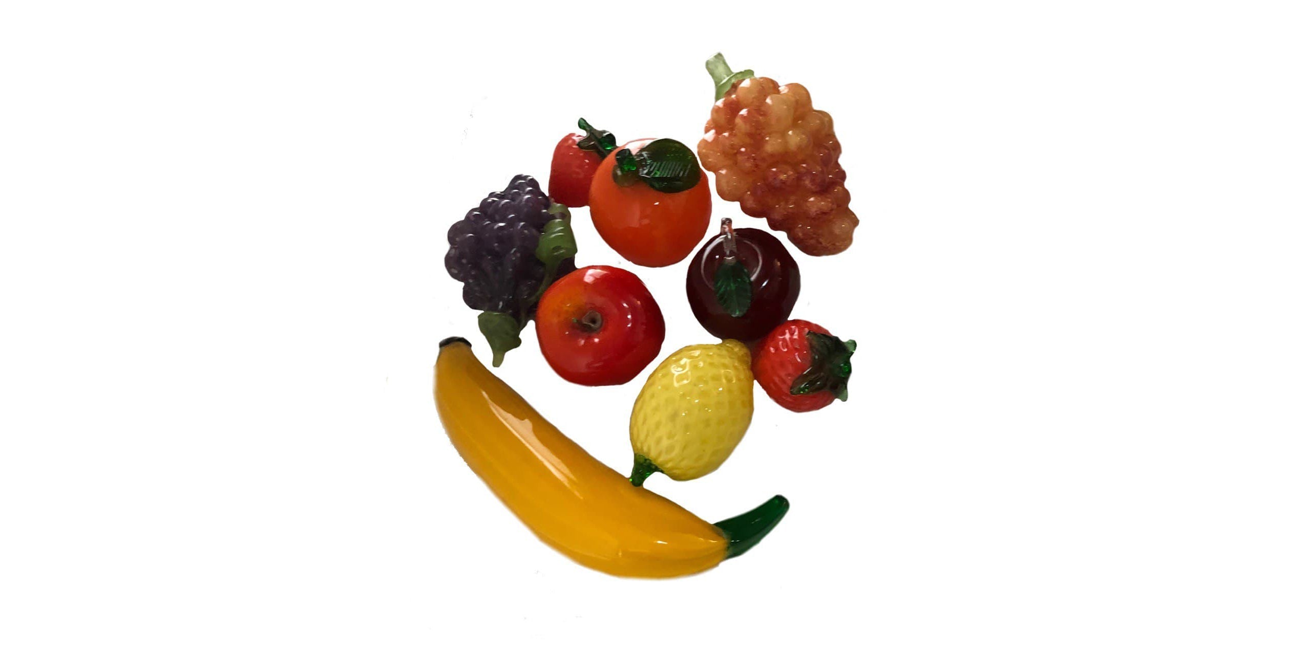 Decor Glass Fruit Collection - Eva Essentials