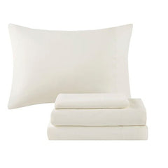 12 Piece Comforter Set With Cotton Bed Sheets Blue King - Eva Essentials