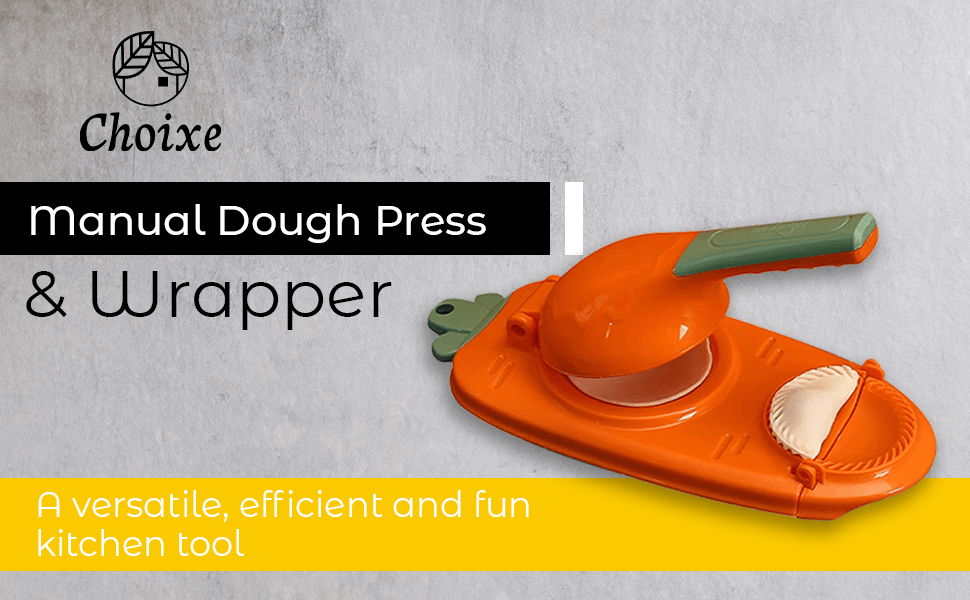 2 - in - 1 Manual Dough Press. Dumpling Empanada Pastries Maker. - Eva Essentials