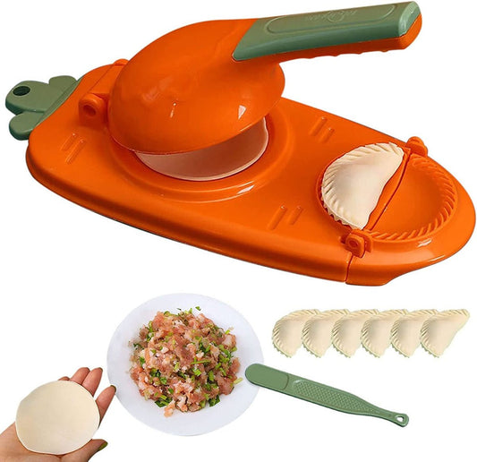2 - in - 1 Manual Dough Press. Dumpling Empanada Pastries Maker. - Eva Essentials