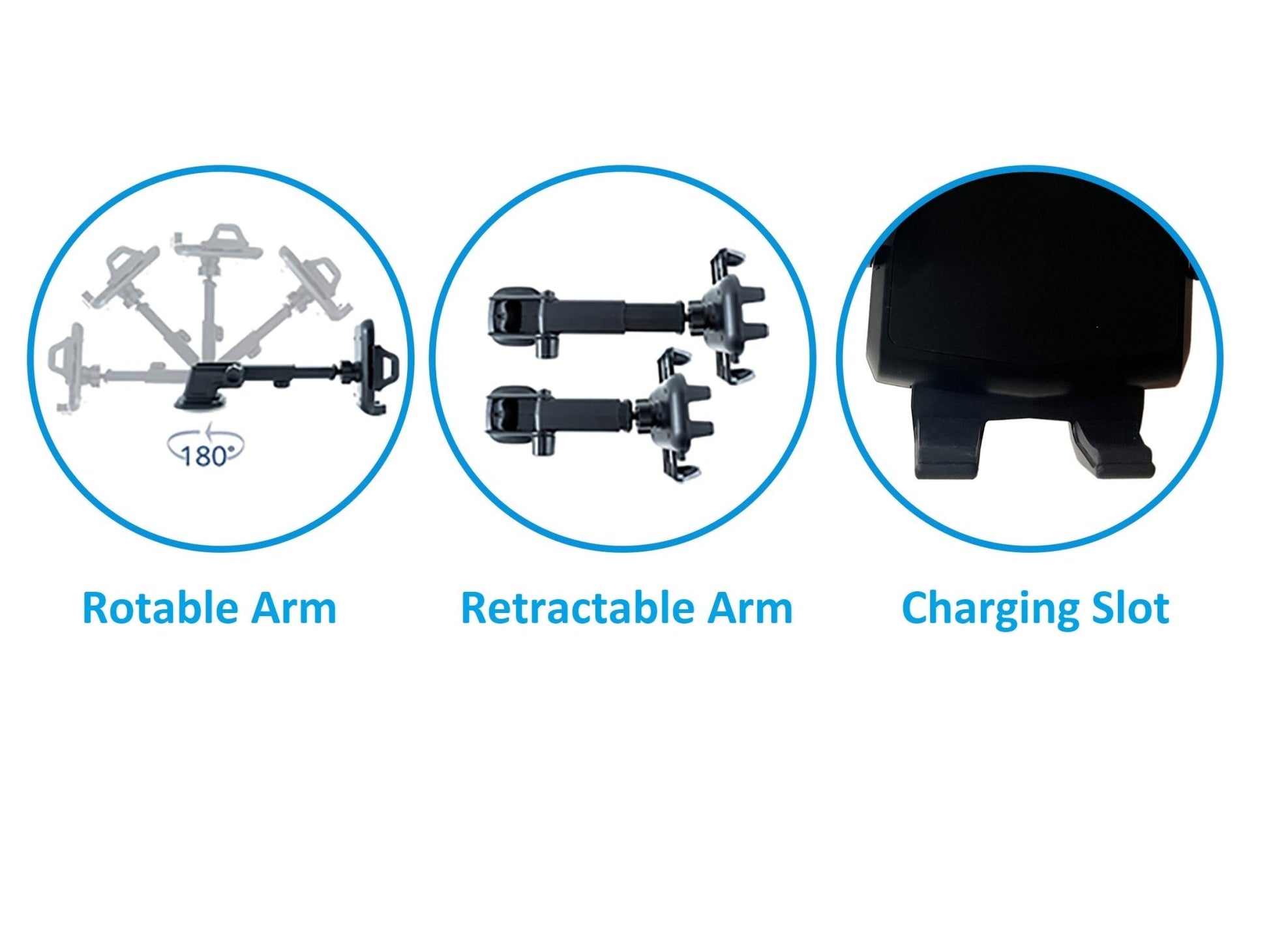 360 Car Phone Mount Holder with Adaptable Cradle 2.0 - Eva Essentials