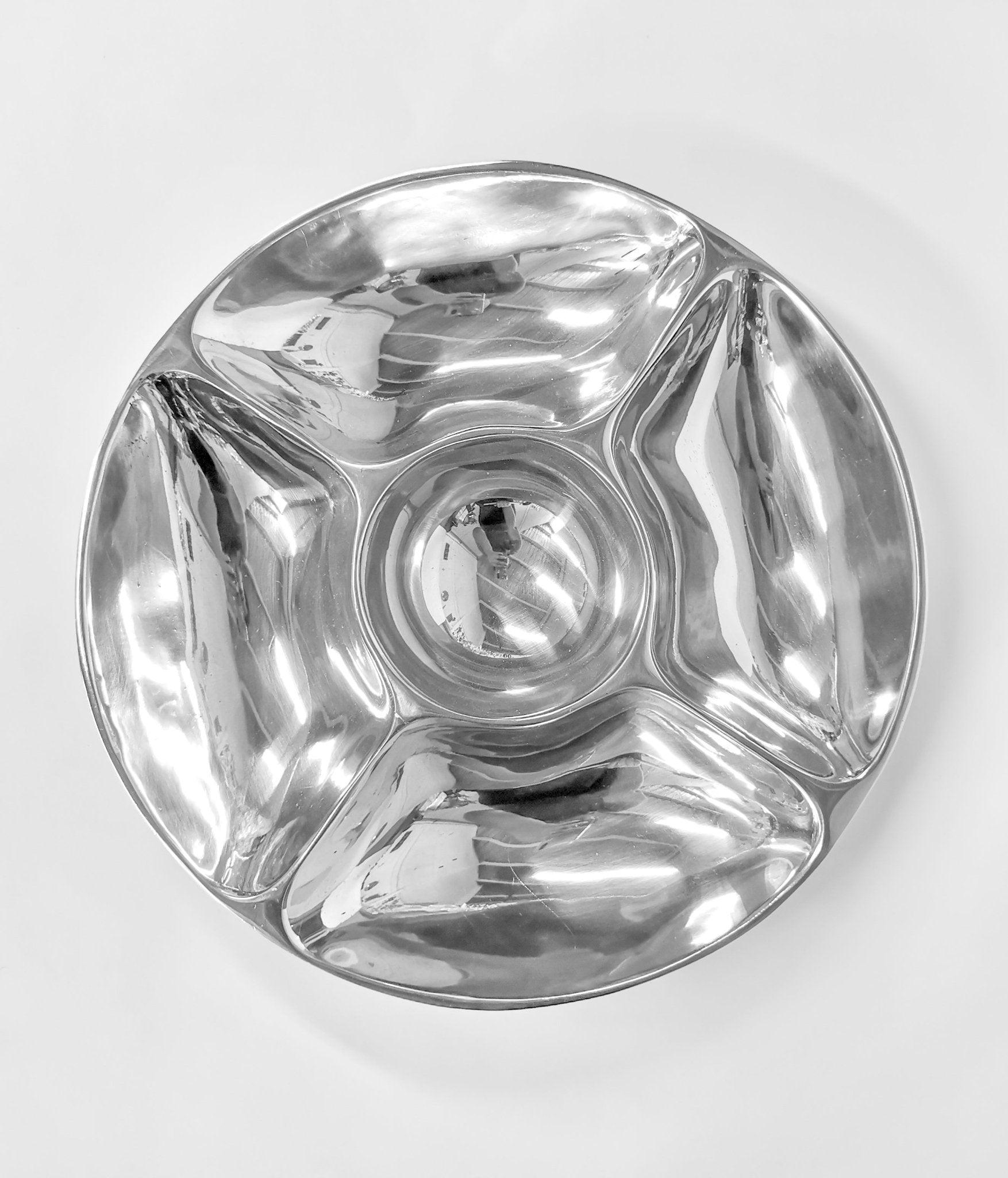 5 - Section Snack/Salsa Serving Platter - Eva Essentials