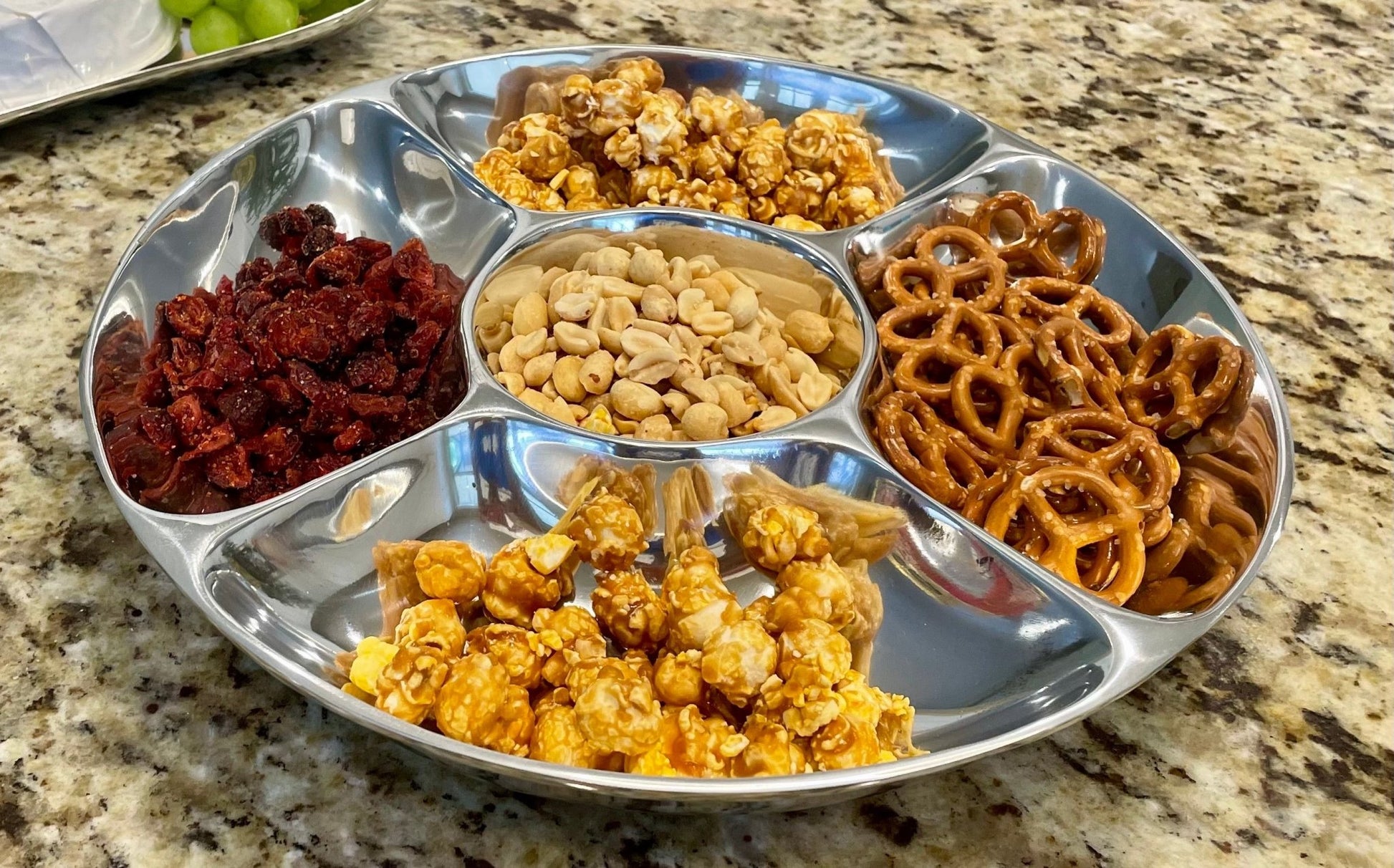 5 - Section Snack/Salsa Serving Platter - Eva Essentials