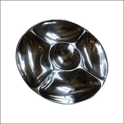 5 - Section Snack/Salsa Serving Platter - Eva Essentials