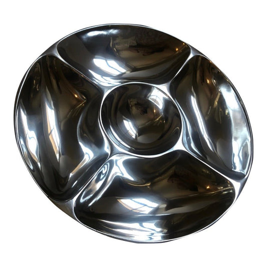 5 - Section Snack/Salsa Serving Platter - Eva Essentials