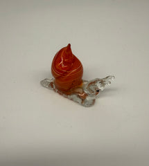 Snail Glass Figurine