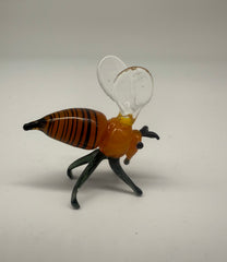 Wasp Glass Figurine