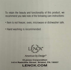 Lenox Eternal Leaf Tray Vassoil