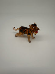 Tiger Glass Figurine
