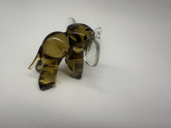 Elephant Glass Figurine