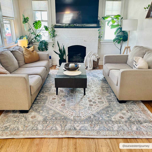 Afya Washable Area Rug - Eva Essentials