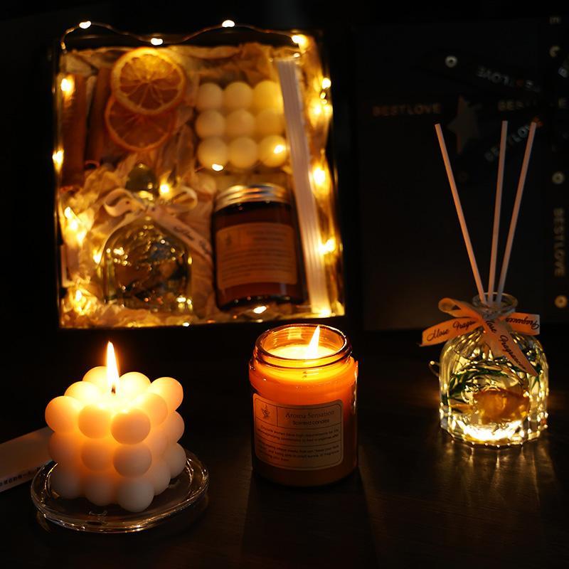 Aromatherapy Candle Gift Box - Eva Essentials