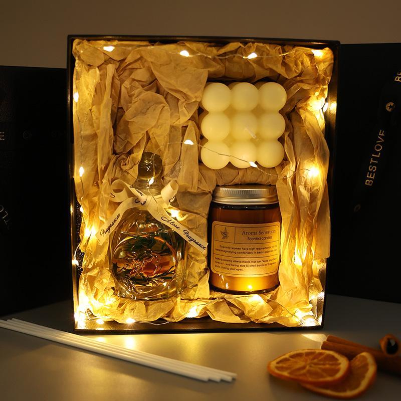 Aromatherapy Candle Gift Box - Eva Essentials