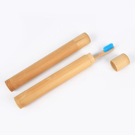 Bamboo Toothbrush with soft - bristle bamboo fibre - Eva Essentials