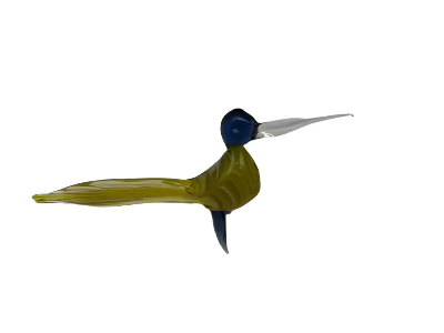 bird glass figurine
