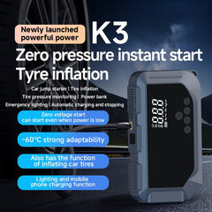 Car Battery Starter With Air Compressor 150PSI With Digital Tire Inflator 12V Car Battery - Eva Essentials