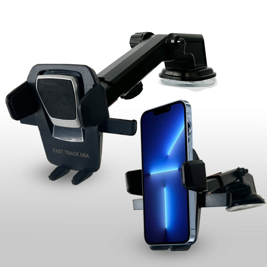 Car Phone Mount Holder One Touch Adjustable Long Neck - Eva Essentials