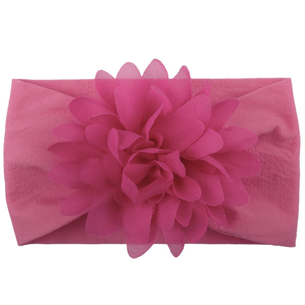 Chiffon Baby Flower Headband - Eva Essentials